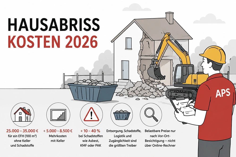 Hausabriss Kosten 2026